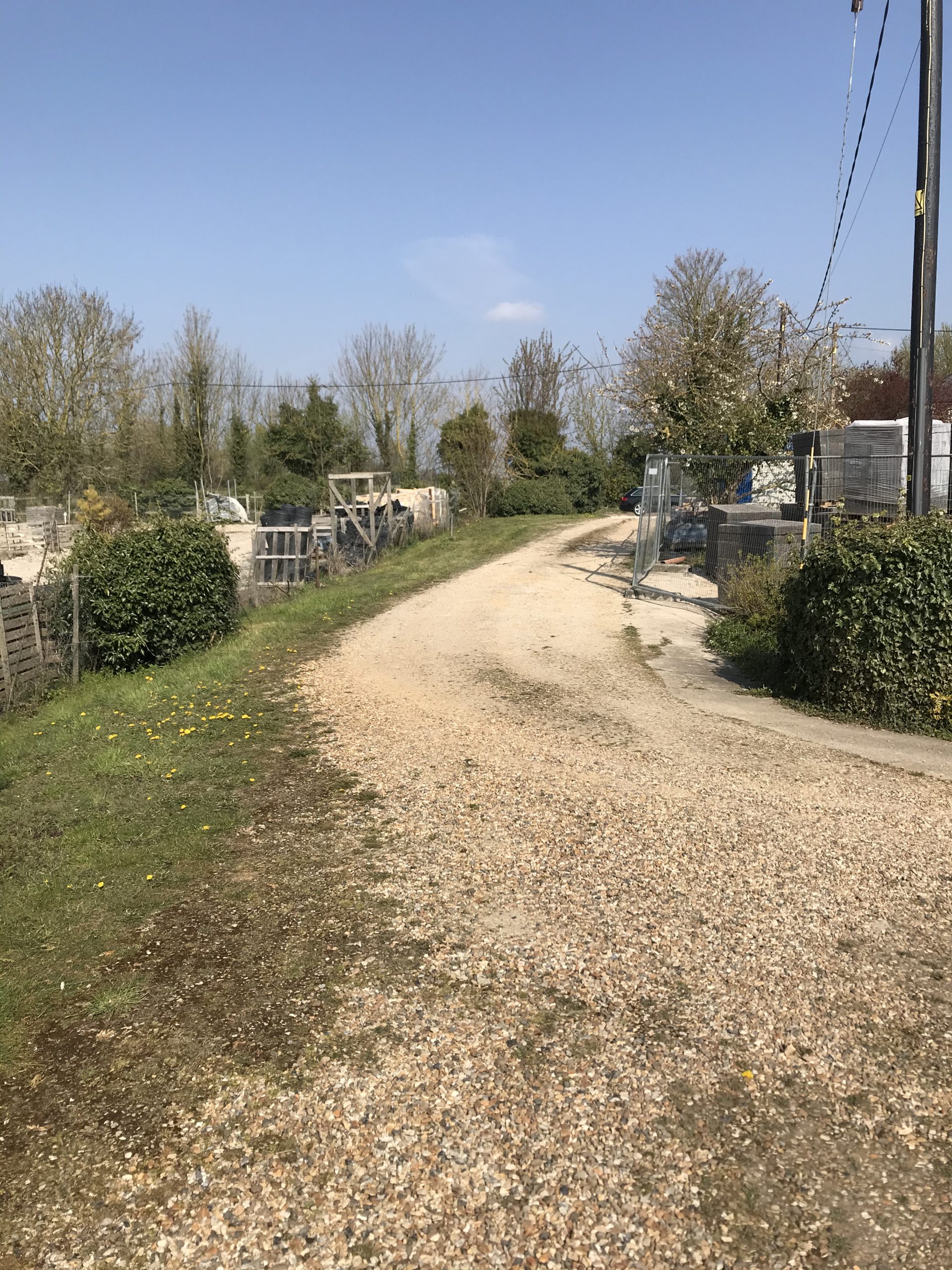 3 access towards road